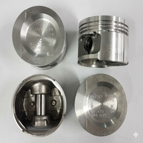 Kit Pistão Motor AP 1.8 Gasolina Biela Longa 0.50 - Imagem 3